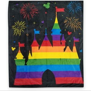 Disney Reversible Sequin Fleece Throw Blanket